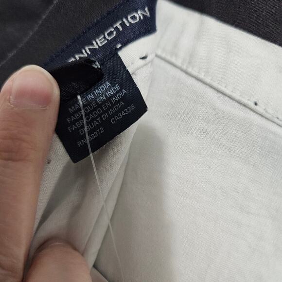 NWT! French Connecting Black and White Stripped Mini Skirt. Size 6. - Picture 6 of 7